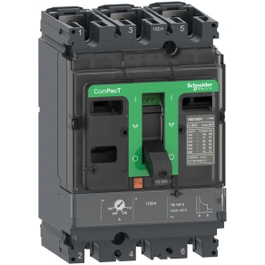 Schneider Electric ComPacT NSX (2021) - C10H3TM032 - Megszakító NSX100H, 70 kA 415 VAC, TMD kioldóegység 32 A, 3P3d