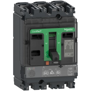 Schneider Electric ComPacT NSX (2021) - C16H32M150 - Megszakító NSX160H, 70 kA 415 VAC, MicroLogic 2.2 M kioldóegység 150 A, 3P3d