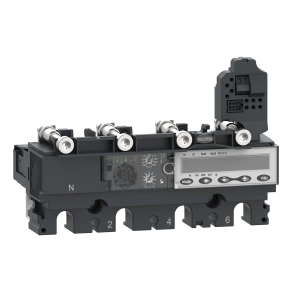 Schneider Electric ComPacT NSX (2021) - C1645E160 - Kioldóegység MicroLogic 5.2 E NSX 160/250 megszakítóhoz, elektronikus, beállítás 160A, 4P4d
