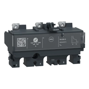 Schneider Electric ComPacT NSX (2021) - C253MG200 - Kioldóegység TM200G NSX 250 megszakítóhoz, termikus - mágneses, beállítás 200 A, 3P3d