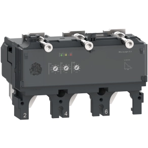 Schneider Electric ComPacT NSX (2021) - C6332D630 - Kioldóegység MicroLogic 2.3 NSX 630 megszakítóhoz, elektronikus, beállítás 630A, 3P3d