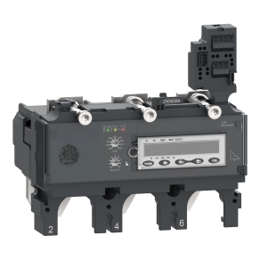 Schneider Electric ComPacT NSX (2021) - C6335E630 - Kioldóegység MicroLogic 5.3 E NSX 630 megszakítóhoz, elektronikus, beállítás 630A, 3P3d