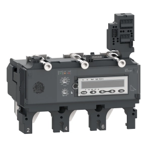 Schneider Electric ComPacT NSX (2021) - C6336E630 - Kioldóegység MicroLogic 6.3 E NSX 630 megszakítóhoz, elektronikus, beállítás 630A, 3P3d