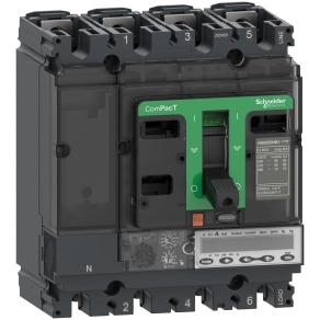 Schneider Electric ComPacT NSX (2021) - C25W36M150 - Megszakító NSX250HB2, 100 kA 690 VAC, MicroLogic 6.2 E - M kioldóegység 150 A, 3P3d