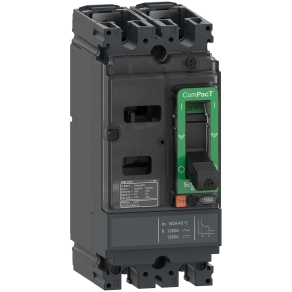 Schneider Electric ComPacT NSX (2021) - C10S2TM025 - Megszakító NSX100S AC/DC, 70 kA 415 VAC, TMD kioldóegység 25 A, 2P2d
