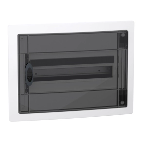   Schneider Electric PrismaSeT XS - LVSXP118 - Szekrény, füstszínű ajtó, süllyesztett, 1x18 modul, PEN