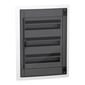   Schneider Electric PrismaSeT XS - LVSXP318 - Szekrény, füstszínű ajtó, süllyesztett, 3x18 modul, PEN