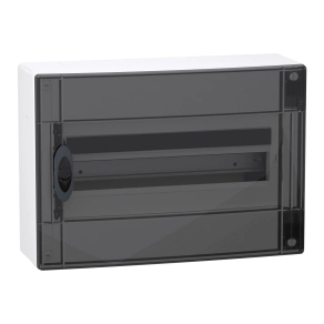 Schneider Electric PrismaSeT XS - LVSXR118 - Szekrény, füstszínű ajtó, falon kívüli, 1x18 modul, PEN