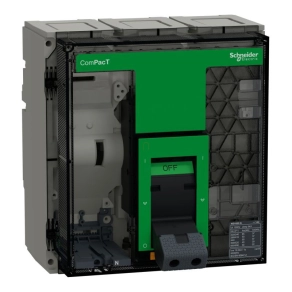   Schneider Electric ComPacT NS (2021) - C080H320FM - 800 H 3P fix kézi vezérlésű készülék mellső csatlakozás Micrologic 2.0