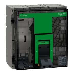   Schneider Electric ComPacT NS (2021) - C125H320FM - 1250 H 3P fix kézi vezérlésű készülék mellső csatlakozás Micrologic 2.0