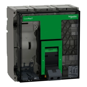   Schneider Electric ComPacT NS (2021) - C125H350FM - 1250 H 3P fix kézi vezérlésű készülék mellső csatlakozás Micrologic 5.0