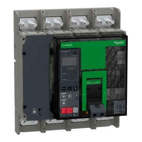   Schneider Electric ComPacT NS (2021) - C100H32EFM - 1000 H 3P fix kézi vezérlésű készülék mellső csatlakozás Micrologic 2.0E