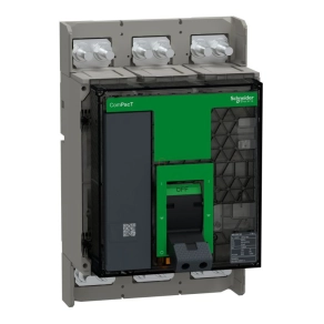   Schneider Electric ComPacT NS NA (2021) - C125S3NAFM - szakaszolókapcsoló fix készülék 1250 3P, mellső csatlakozás