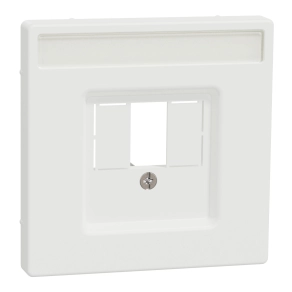 Schneider Electric Merten System Design - MTN4250-6037 - Fedlap, többfunkciós, feliratozható, mattfehér