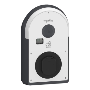   Schneider Electric EVlink Pro AC EVB3S07N4AM elektromos autó töltőállomás 1*32 Amper - 7,4kW - T2S + 6mA RDC-DD védelem + 30mA Asi áramvédő kapcsoló + MNx + MID mérő