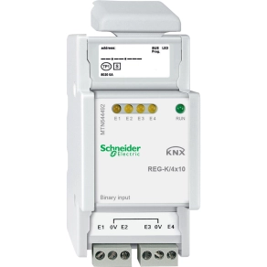 Schneider Electric KNX - MTN644492 - Merten-KNX REG-K/4x10 bináris bemenet