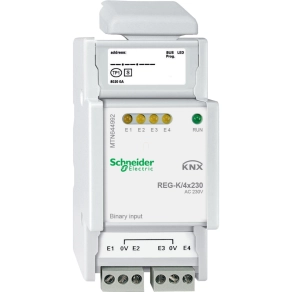   Schneider Electric KNX - MTN644992 - Merten-KNX REG-K/4x230 bináris bemenet