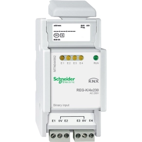 Schneider Electric KNX - MTN644992 - Merten-KNX REG-K/4x230 bináris bemenet