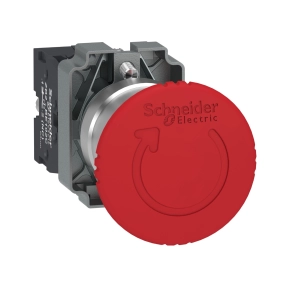 Schneider Electric Easy Harmony XB2 - XB2BS8442C - Nyomógomb fej, piros, 1 NC