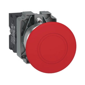   Schneider Electric Easy Harmony XB2 - XB2BT842C - Piros gombafejű nyomógomb 1 NC érintkezővel