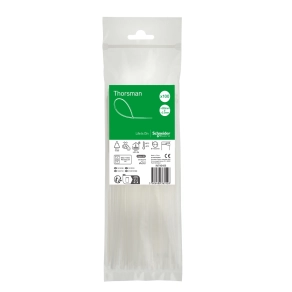 Schneider Electric Thorsman - IMT46409 - Kábelkötegelő, 200x2.5mm, színtelen (100 db)