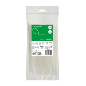 Schneider Electric Thorsman - IMT46411 - Kábelkötegelő, 200x4.8mm, színtelen (100 db)