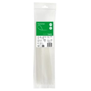 Schneider Electric Thorsman - IMT46417 - Kábelkötegelő, 300x3.6mm, színtelen (100 db)
