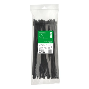   Schneider Electric Thorsman - IMT46421 - Kábelkötegelő, 300x7.6mm, fekete (100 db)