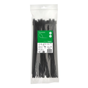 Schneider Electric Thorsman - IMT46421 - Kábelkötegelő, 300x7.6mm, fekete (100 db)