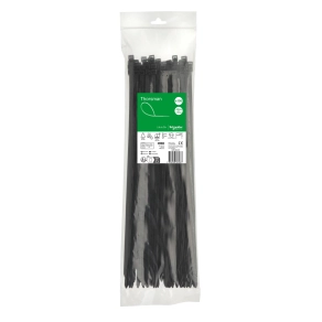 Schneider Electric Thorsman - IMT46425 - Kábelkötegelő, 380x7.6mm, fekete (100 db)