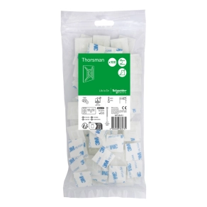   Schneider Electric Thorsman - IMT46451 - Öntapadós rögzítő gyorskötözőkhöz, max szélesség 4.8 mm (100 db)