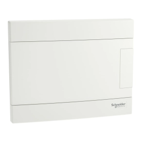 Schneider Electric Easy9 EU - EZ9EUB108 - kiselosztó, teli ajtó, süllyesztett, 1x8 modul, PEN