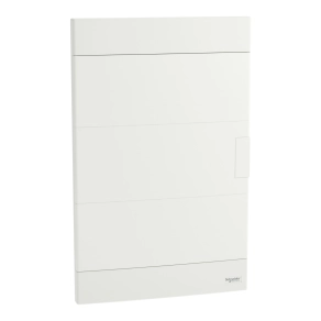 Schneider Electric Easy9 EU - EZ9EUB312 - kiselosztó, teli ajtó, süllyesztett, 3x12 modul, PEN