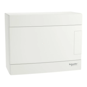   Schneider Electric Easy9 EU - EZ9EUD108 - kiselosztó, teli ajtó, falon kívüli, 1x8 modul, PEN