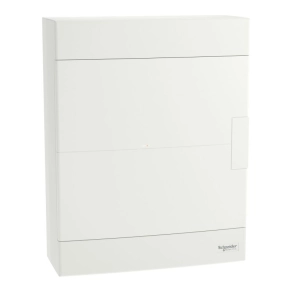   Schneider Electric Easy9 EU - EZ9EUD212 - kiselosztó, teli ajtó, falon kívüli, 2x12 modul, PEN