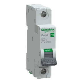   Schneider Electric Easy9 Pro - EZ9F57110 - kismegszakító, 1P, C, 10A