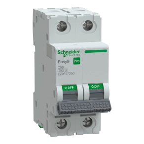   Schneider Electric Easy9 Pro - EZ9F57250 - kismegszakító, 2P, C, 50A
