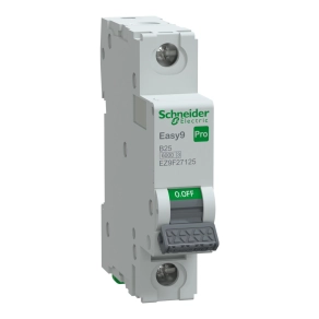   Schneider Electric Easy9 Pro - EZ9F27125 - kismegszakító, 1P, B, 25A