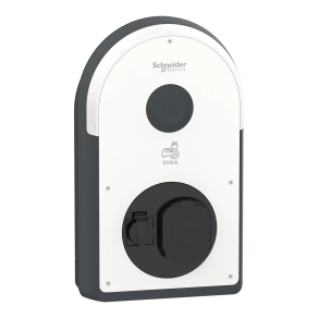 Schneider Electric EVlink Pro AC EVB3S22N4E1 elektromos autó töltőállomás 3*32 Amper - 22kW - T2S + 6mA RDC-DD védelem + TE dugalj