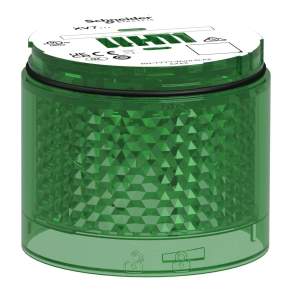   Schneider Electric Harmony XVB7 - XVB7C23 - fényoszlop folyt fényű világító egység, Ø70, zöld