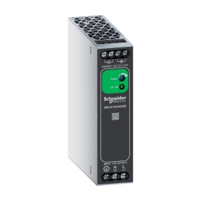   Schneider Electric Phaseo Easy ABL2 - ABLS1A24030E - Easy ABL2 single phase power supply, 100…240V AC input, 24V DC output, 75W, Din-rail, IP20