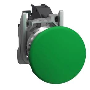   Schneider Electric Harmony XB4 - ATEX DG - XB4BC31GEX - komplett nyomógomb, Ø22, gomba fejű, zöld