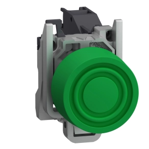   Schneider Electric Harmony XB4 - ATEX DG - XB4BPS31GEX - komplett nyomógomb, Ø22, beépített védősapkás, 1NO, zöld