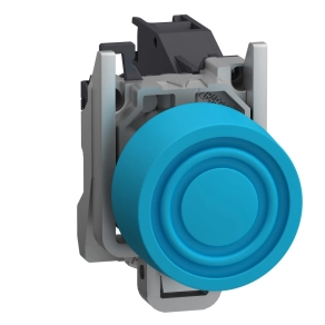   Schneider Electric Harmony XB4 - ATEX DG - XB4BPS61GEX - komplett nyomógomb, Ø22, beépített védősapkás, 1NO, kék