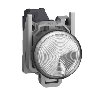   Schneider Electric Harmony XB4 - ATEX DG - XB4BVBM1GEX - komplett LED jelzőlámpa, Ø22, 24-240VAC/DC, fehér
