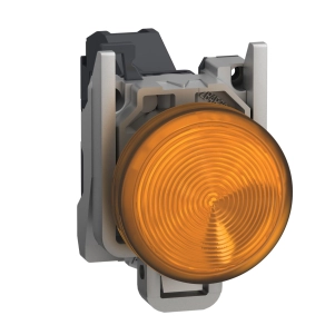   Schneider Electric Harmony XB4 - ATEX D - XB4BVBM5GEX - komplett LED jelzőlámpa, Ø22, 24-240VAC/DC, narancssárga