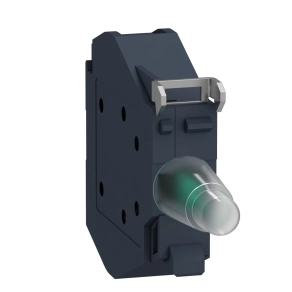   Schneider Electric Harmony XB4 - ATEX D - ZBVBM3GEX - jelzőlámpa világító modul, LED, 24-250VAC/DC, zöld, csavaros csatlakozó