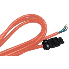   Schneider Electric Lighting and power sockets - NSYLAM3MN - Narancs ledlampa bekötő kabel IEC