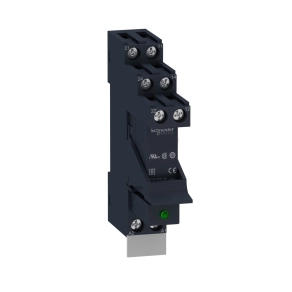   Schneider Electric Harmony Electromechanical Relays - RSB2A080P7PV - RSB interfész relé foglalattal, védődiódával, 2CO, 8A, 230VAC
