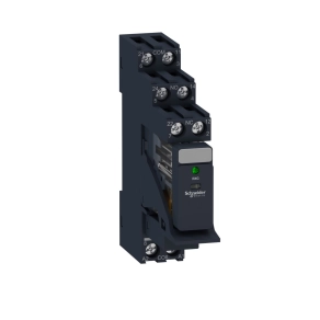   Schneider Electric Harmony Electromechanical Relays - RXG23BDPV - RXG Interfész relé foglalattal, 2CO, 5A, 24VDC, LED